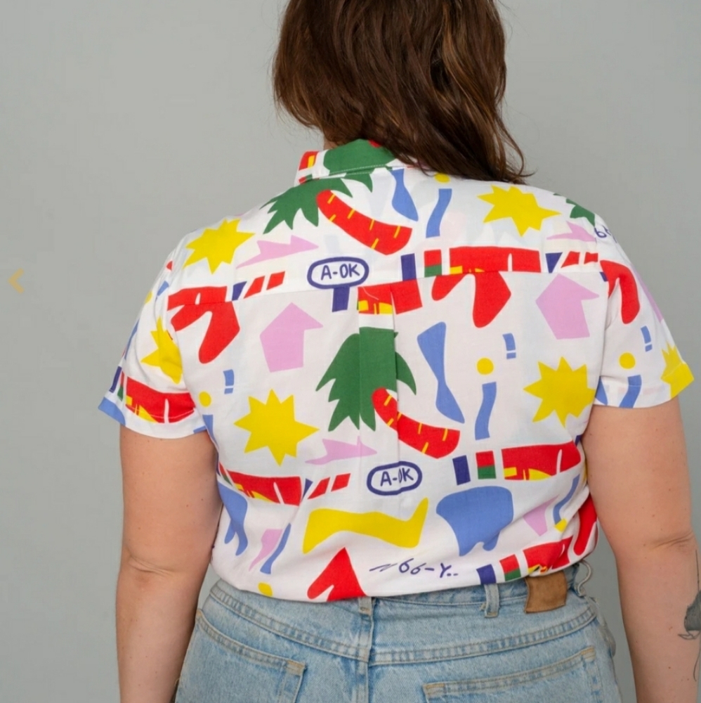 Nooworks Joyce top in A-ok - Picture 3 of 3